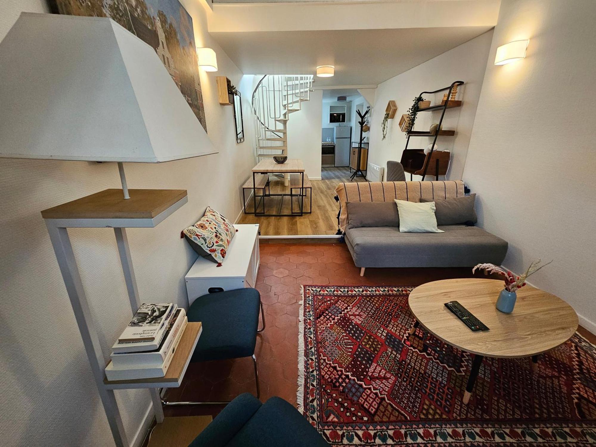 Charmant Duplex Au Coeur De Vernon Proche Gare Et Giverny Zewnętrze zdjęcie